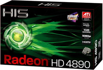 HIS HD 4890 Fan turbo 1GB